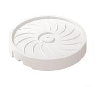 Plant Roller Tray with Swivel Wheels for Effortless Indoor and Outdoor Plant Care (White 30CM)