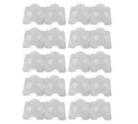 Plant Rooting Device High Pressure Propagation Ball Grafting Breed Box 10Pcs 12cm White for Home Gardening Balcony Vegetable Garden