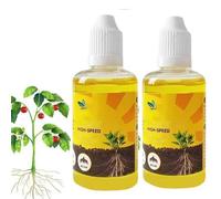 Plant Rooting Stimulator Liquid, 50ml Plant Root Booster Liquid, Plant Growth Enhancer Supplement, Cutting Rooting Stimulator, Enhance Nutrients for Spraying Seedlings and Cuttings(2PCS)