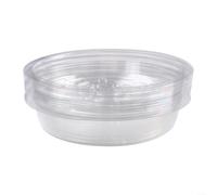 Plant Saucer Drip Trays for Indoor & Outdoor For potted Plants Sturdy & Reusable Excess Moisture & Promote Plant Health (8 inch 10pcs)