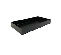 Plant Saucer Rectangular Decor Drip Tray Iron Art Minimalist Flower Arranging Saucer(Large)