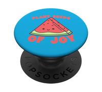 Plant Seeds of Joy Kawaii Watermelon Slice PopSockets Adhesive PopGrip