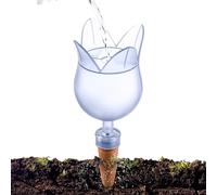 Plant Self Watering Devices | Plant Watering Spikes Drip Planter Inserts,Slow Release Waterer Terracotta for Ceramic Pots Patio Vegetable Greenhouse Yard Window Boxes Houseplants