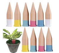 Plant Self Watering Spikes - Vertical Automatic Drip Irrigation Waterer,Terracotta Watering Spikes - for Outdoor Potted Plants Hangings Gardening Flowers Family Friends Plant Enthusiast