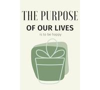 Plant Series Notebook 'The purpose of our lives is to be happy': 120 Pages College Ruled