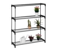 Relaxdays Plant Shelf with 4 Levels