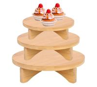 Plant Shelf,Small Wooden Planter Display Shelf - Stable Plant Racks | for Balcony Home Indoor Outdoor Backyard Yard Porch Living Room Bedroom