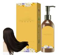 Plant Single Dose Floral Dye, Long Lasting Natural Hair D-ye Shampoo - Single Agent Floral Dye Covers Grey Hair, For Adults, Women, Men, Elderly