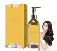 Plant Single Portion Floral Hair Dye, Natural Shampoo, Single-Agent Coloring, Long-Lasting Formula, Gentle Care for Women, Elderly, Grandmother, Herbs Healing, Hair Shading