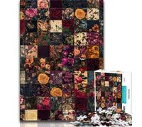 Plant Specimens 1000 Piece Jigsaw Puzzle for Adults Teens,Challenging To Complete But Fun And Humorous with Matching Poster And Trivia Sheet (38x26cm)