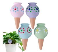 Plant Sprinkler Stakes - Automatic Plant Water | 4 Self Flaring Gloves with Insert Stakes | Indoor Outdoor Decorative Gardening Accessories | Reusable Holiday Plant Water Solution