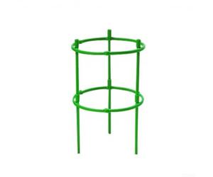Plant Stabilization Rack for Climbing Species Including Tomatoes Cucumbers and Sweet Peas with Flexible Ring Alignment Options