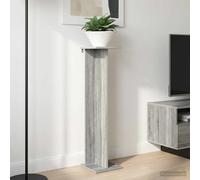 Plant Stand 2-Tier Grey Sonoma Engineered Wood 25 x 25.5 x 100.5 cm Indoor Pair