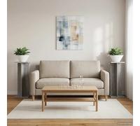 Plant Stand 2pc Grey Sonoma Engineered Wood 25x25.5x60.5cm Multi-Tier Indoor Set