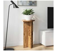 Plant Stand 2pc Old Wood Engineered Wood 29.5x29.5x60cm Indoor Modern Minimalist