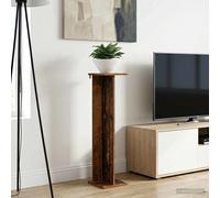 Plant Stand 2pc Old Wood Engineered Wood Multi-Tier Indoor 25 x25.5 x100.5cm Set