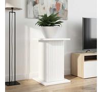 Plant Stand 2pc White 30.5x30x43cm Engineered Wood Indoor Moisture-Resistant Set