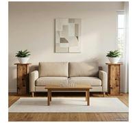Plant Stand 2pcs Old Wood Engineered Wood 30.5x30x60.5cm Moisture Resistant Pair