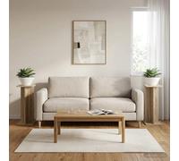 vidaXL Plant Stand 2 pcs Sonoma Oak 25 x 25.5 x 60.5 cm