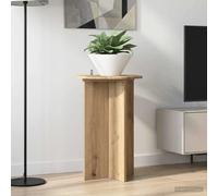 Plant Stand 40 x 60 cm Engineered Wood Artisan Oak Indoor Modern Display Sturdy