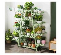 Plant Stand - 8-Tier Solid Wood Rack for Garden & Patio - Space-Saving Indoor/Outdoor Planter Display - Ideal for Home Decor & Plant Lovers