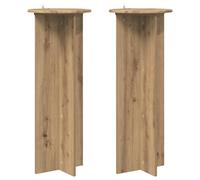 Plant Stand Artisan Oak 40x100 cm Engineered Wood Indoor Moisture Res Stylish XL