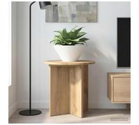 Plant Stand, Artisan Oak Engineered Wood 40x40x40cm Modern Indoor Minimal Sturdy