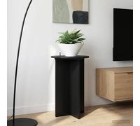 vidaXL Plant Stand 2 pcs Black 40 x 60 cm Engineered Wood