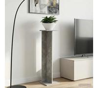 Plant Stand Concrete grey 25 x 25.5 x 100.5 cm Engineered Wood Multi-Tier Indoor