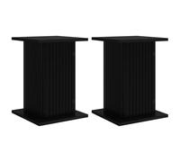 vidaXL Plant Stand High Gloss White 30.5 x 30 x 60.5 cm, Living Room, Modern Plant Stand, Moisture Resistant Indoor Display Furniture, Stylish Wooden Holder for Houseplants