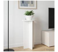 Plant Stand High Gloss White 40x40x80cm Engineered Wood Indoor Modern Minimalist