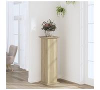 Plant Stand Modern Tall Sonoma Oak 33x33x100cm Engineered Wood Indoor/Outdoor