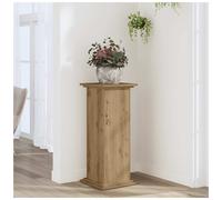 vidaXL Plant Stand Oak 33 x 33 x 80 cm Engineered wood