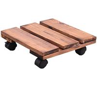 Plant Stand,Plant Pallet Caddy Planter Pot Mover Plant Pot Pallet Dolly Caster Rolling Plant Stand with Universal Wheels Indoor Outdoor Planter Trolley Home Decoration Di
