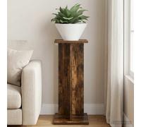 Plant Stand Smoked Oak 25x25.5x60.5cm Engineered Wood Multi-Tier Indoor Display