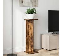 Plant Stand Smoked Oak 25x25.5x80.5cm Engineered Wood Multi-Tier Indoor Set of 2