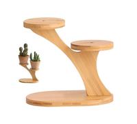 Plant Stand - Succulent Pot Stand, Succulent Pot Holder for Indoor Plants | Decorative Multilayer Plant Rack for Windowsill, Table, Desk, Bookshelf, Workplace