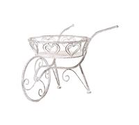 Plant Stand VETCH 58 cm Off-White Metal