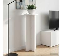 Plant Stand White 40x100cm Engineered Wood Modern Indoor Elevated Plant Display