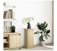 Plant Stand with Storage Sonoma Oak 31x30x60cm Engineered Wood Textured Compact