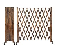 Plant Stand Wooden Expanding Trellis Fence Screen Gate, Freestanding Garden Plant Growing Support Screen Climbing Aid, Pet Dog Safety Screen, 50cm/70cm/90cm/120cm/150cm Height