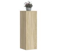 Plant Stands 2 pcs Sonoma Oak 33x33x100 cm Engineered Wood Berkfield Home Brown One Size