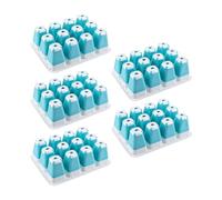 Plant Starter Trays, With Enhanced Airflow Design, 5pcs, Seedling Starter Pots, Seed Germination Trays, Reusable & Easy To Clean, For Windowsill Garden Lawn Farm