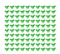 Plant Stem Bender Clips 100-Pack For Plant Training, Low Stress Clips To Securely Hold Branches And Promote Better Air And Nutrient Flow(Green)