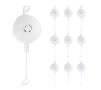 Plant Stem Support - Adjustable Growth Hanger for Vertical Training | Ten Piece Lift Aid with Flexible Suspension System & Gentle Holding Design for Tomato Care, Vine Guidance, Gardening and Backyard