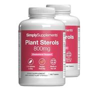 Plant Sterols 2400mg per Serving | Advanced Formula | with Beta-Sitosterol | 360 Vegan Tablets = 4 Months' Supply | Vegan & Vegetarian Friendly | Manufactured in The UK