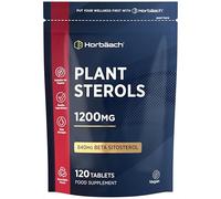 Plant Sterols High Strength 1200mg | 120 Tablets | with Beta-Sitosterol | Vegan and Vegetarian | by Horbaach