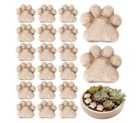 Plant Stones - Bonsai Stones | Cat Paw Shaped Resin, for Terrarium Crafts Cactus Fairy Gardening Path Yard Backyard Vases, Bonsai Stone
