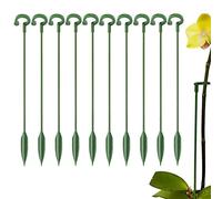 Plant Support 10 Packs Plant Support Stake Garden Single Stemmed Plant Support Hoops Plant Prop Stake Amaryllis Plant Cage Support For Flowers Orchid Tomatoes Peony Lily Gladiolus, Phalaenopsis
