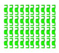 Plant Support Accessories for Vegetable and Fruit Tree Cultivation That Work with Common Garden Staking Systems (Green40pcs)